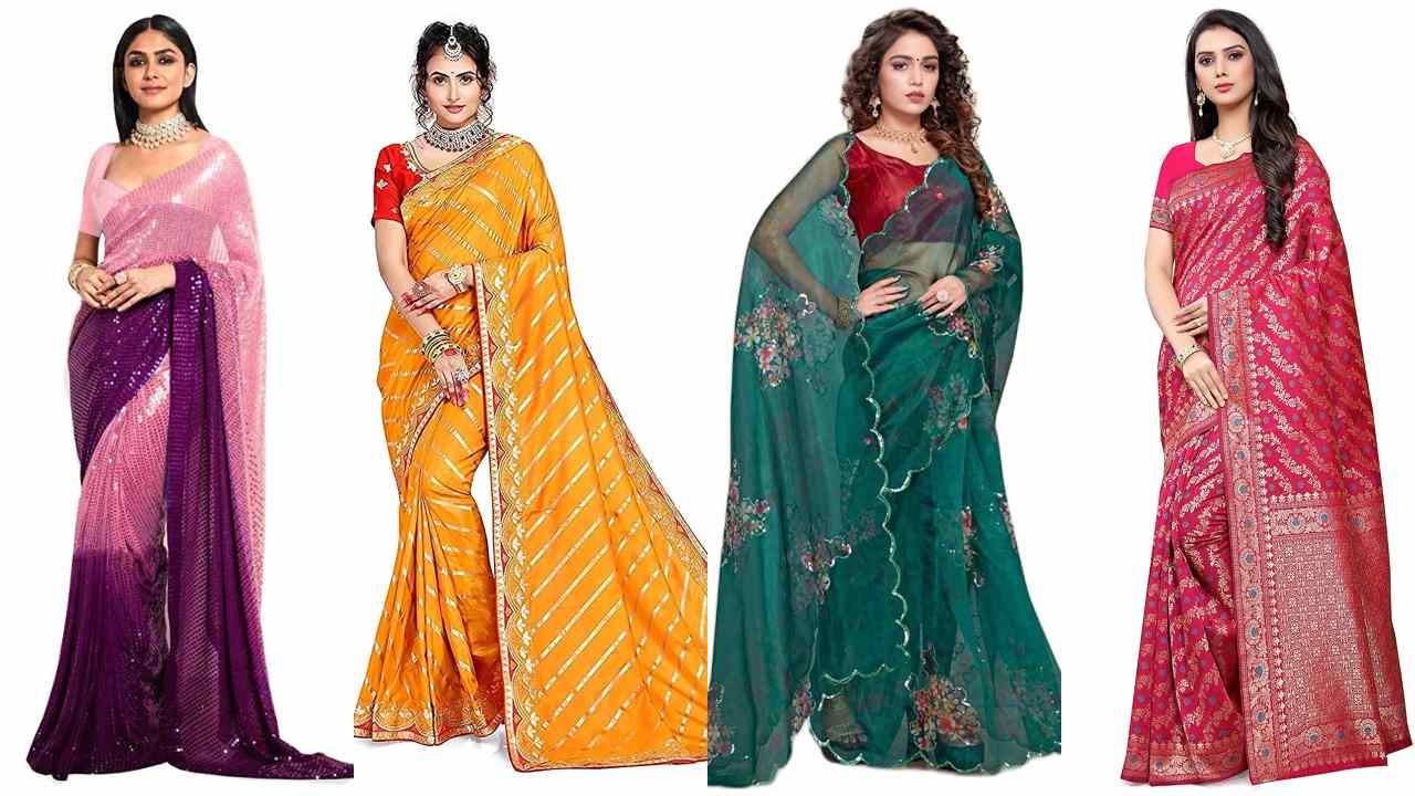 Sarees for Karva Chauth